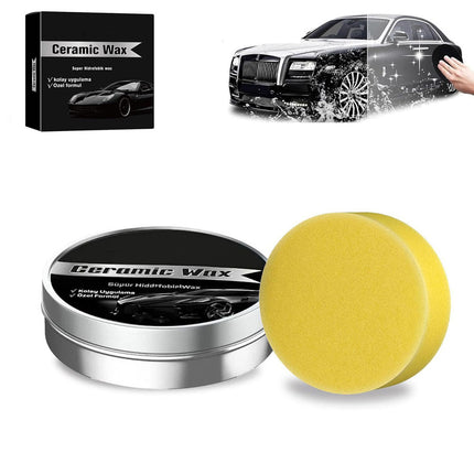 3PCS Titanium Ceramic Wax Cream,Strong Protection Car Coating Polishing Wax