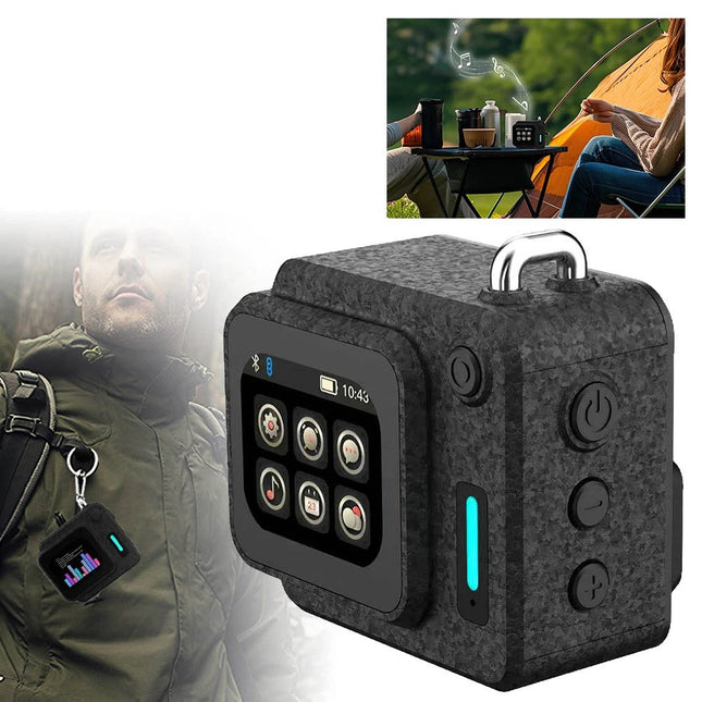 Powerful Bluetooth Speaker with LED Display Screen Wireless Portable Mini Stereo