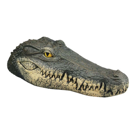 Floating Crocodile Head For Garden Pond Pool Water Feature Ornament Decor