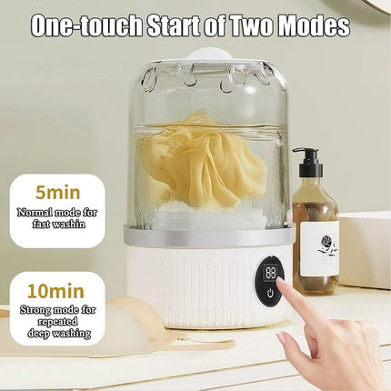 1L Underwear Washer Rechargeable Mini Washing Machine Cordless Laundry Machine