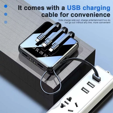 Large Capacity Portable Power Bank USB Backup Battery Charger For Mobile Phone