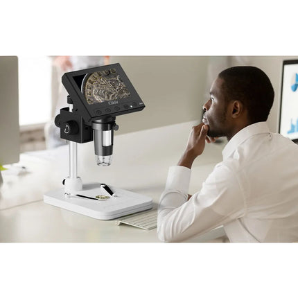 4.3" Coin Magnifier 1000x LCD Digital Microscope USB Coin Microscope