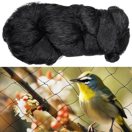 Garden Bird Netting Anti Net Pest Commercial Fruit Trees Plant Black  (5*20M)