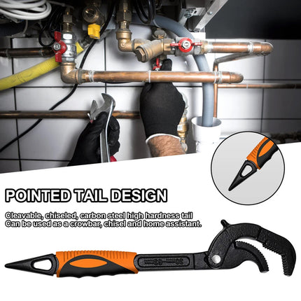Universal Quick Snap and Grip Adjustable Wrench Spanner Multi-function Set 38CM