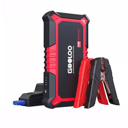 Car Jump Starter 2000A Portable 12 Volt Car battery Heavy Duty High Booster