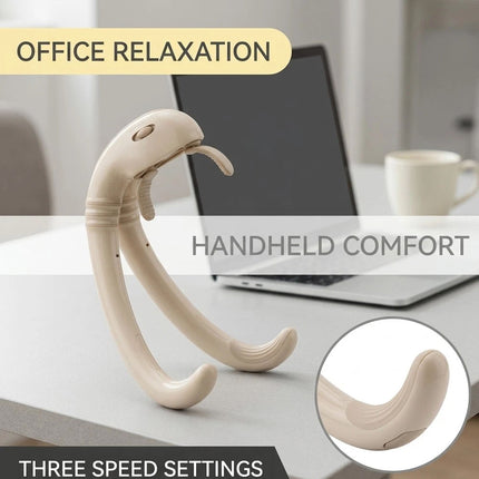 Seahorse Shoulder and Neck Massager Three Level Pressure Adjustment Human Hand