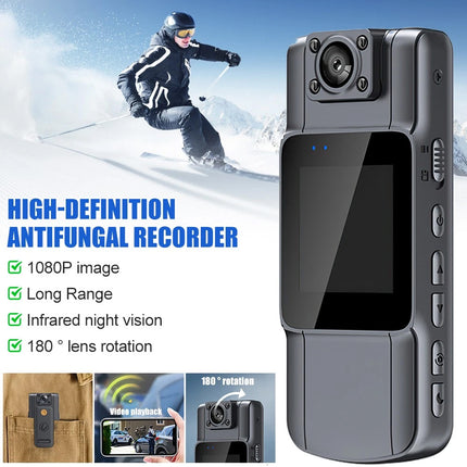 WiFi 4K Camera Camcorder 1080P Body camera Police Cam With Audio Video DVR IR Night Cam