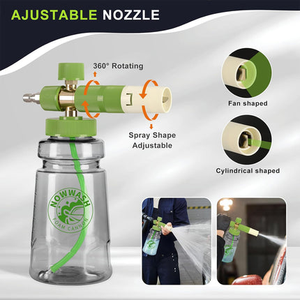 1L Foam Cannon Bottle Sprayer for Car Pressure Washer