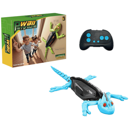 Wall Climbing Gecko Toy Rechargeable RC Robot, Drive on Walls Xmas Gift