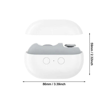Easy Multi-Function Electric Nail Clippers Glosrity Easyclip Smart Nail Clipper White