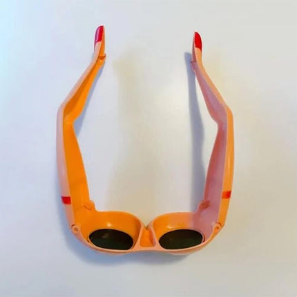 2PCS Funny Sunglasses Novelty Leg Buttocks Eye Glasses Party Costume Prank Toy