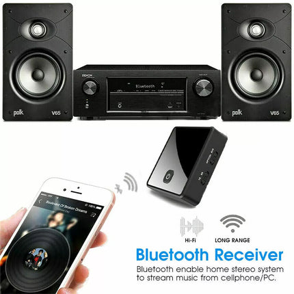 Bluetooth 5.0 Transmitter Receiver Audio RCA Optical Wireless Adapter for TV PC