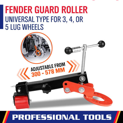 Vehicle Guard Roller Wheel Arch Fender Reformer Tool Lip Rolling Panel Repair