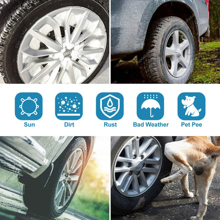 2pcs Heavy Duty Tire Cover RV Caravan Camper 27-29" Tyre Wheel Waterproof Protection