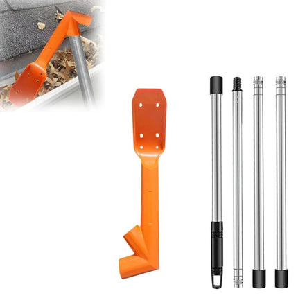 Roofing Leaf Shovel Gutter Cleaning Tool With Long Handle for Home