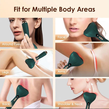 Electric Massager Tool Body Gua sha Scraping Fat Burning Anti-Cellulite 9 Levels