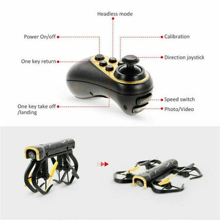 2.4G HD 720P/1080P FPV Camera Drone Aircraft Quadcopter WIFI RCF