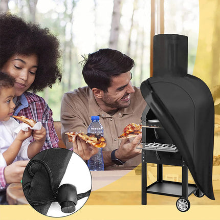 Waterproof Pizza Oven Cover Outdoor Oven Protective Windproof Grill Oven Cover