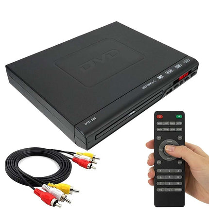 HD DVD Player Movie Composite Video USB Multi Region AVI With Remote and Cable
