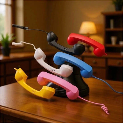 1Pcs Type C Retro Telephone Handset Phone Receiver for Type C Smartphones