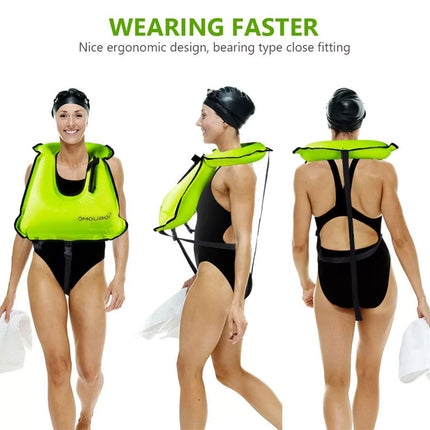 Lifejacket Buoyancy Vest for Adults Swimming Aid Safe Water Sports Equipment
