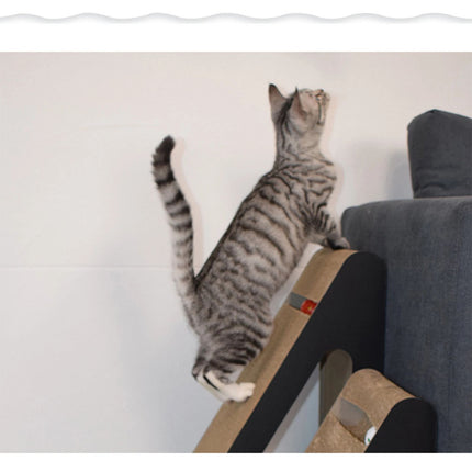 Cat Scratcher Scratching Board Corrugated Cardboard Scratch Bed Toy Pad Mat