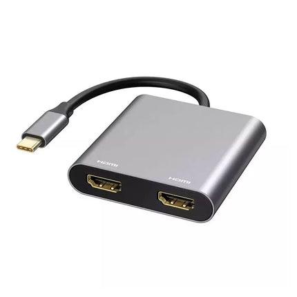 Adapter USB 3.0 Type-C to Dual HDMI USB C Hub Docking Station Screen Expansion