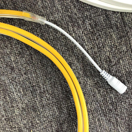 5M / 16.4FT DC 12V 2835 Flexible LED Strip Waterproof Sign Neon Lights Silicone Tube Yellow