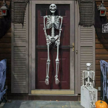 170cm Halloween Poseable Skeleton Full Life Size Human Skeleton Decoration Prop