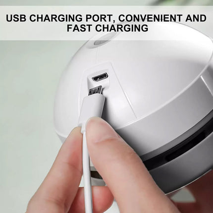 Desktop Vacuum Cleaner Mini Desk Dust Table Sweeper Cleaner for School/Office