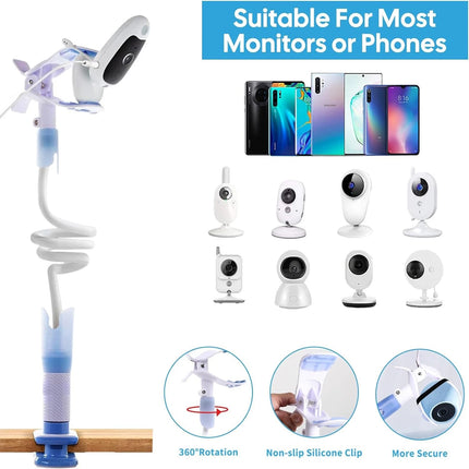 Universal Monitor Stand Safe Video Camera Phone Mount Holder