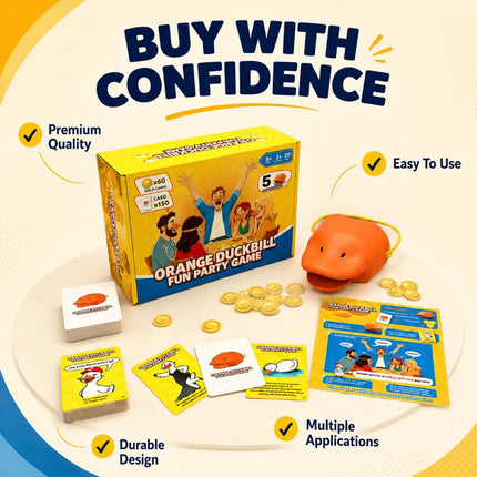 Funny Duckbill Mouth Prop Party Board Game You Laugh You Lose Party Game Family Fun