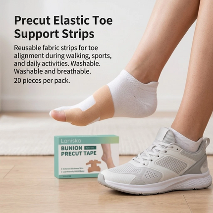 60PCS Bunion Corrector & Pain Relief Kinesiology Athletic Tape For Bunions
