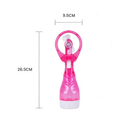 Portable Hand Held Water Spray Misting Fan Travel Mini