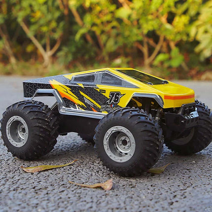Tesla Cyber Truck Remote Control Car Rechargeable Toy Gift Remote Control Off-Road Cyber Truck Yellow