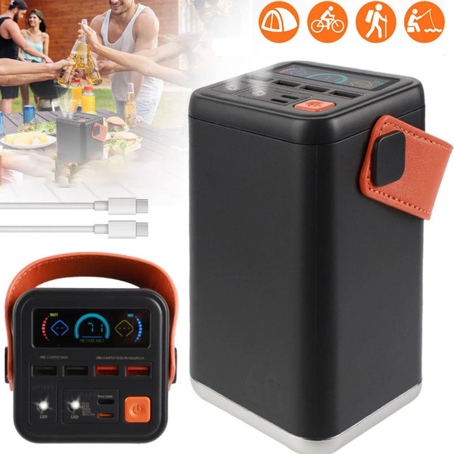 60000mAh Bank Power 36W PD QC Fast Charging for phone Outdoor Camping Power Supp