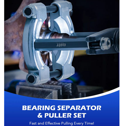 14pc Bearing Splitter Gear Puller Fly Wheel Separator Removal Tool Kit w Box