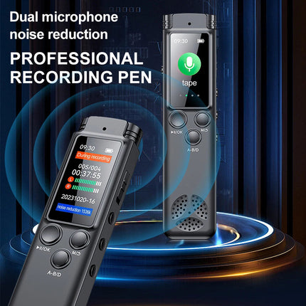 64GB Digital Voice Recorder for Lectures Meeting Recording Device Audio Recorder