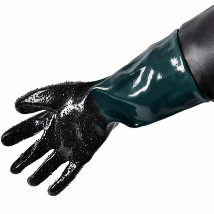Sandblaster Sandblasting Gloves for Sand Blasting Cabinet Sandblast Glove 1 Pair