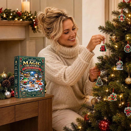 Forest Magic Creatures Ornament Advent Calendar