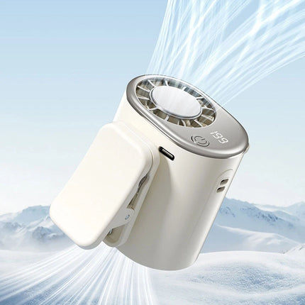 Car Clip On Air Conditioner Fan with 16°C Semiconductor Cooling Chips 199 Speeds