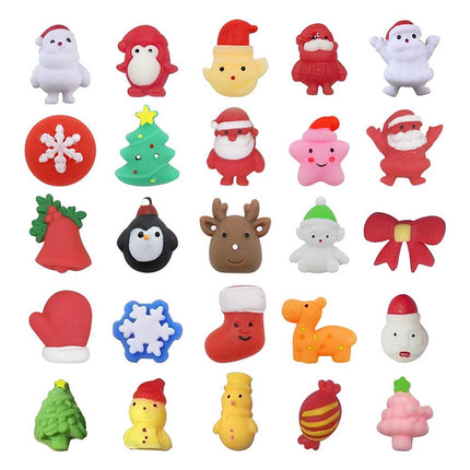 24 Days Countdown Calendar Christmas Advent Calendar Cute Squishy Toy Gift