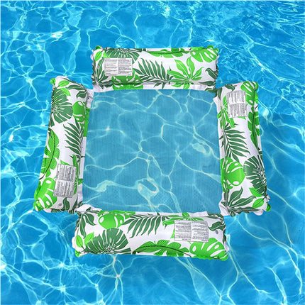 Water Hammock Recliner Inflatable Floating Swimming Mattress Sea Swim Ring Toy