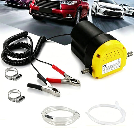 Car Engine Oil Pump 12V Electric Auto Oil Fluid Sump Extractor Scavenge Pump