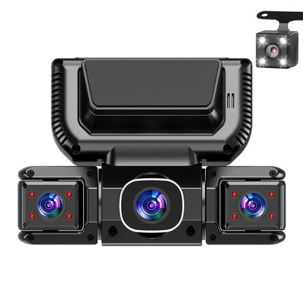 4 Ch Dash Cam 5GHz WiFi Front Rear and Inside with Night Vision G-Sensor for Car