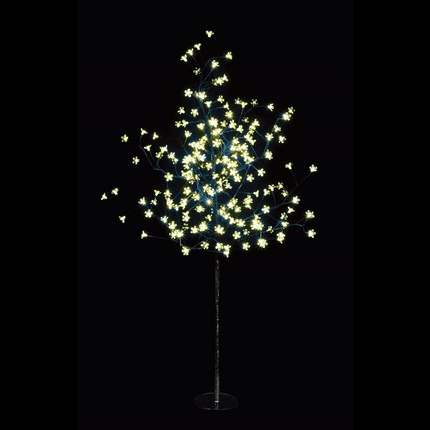 200 LED 1.5m Cherry Blossom Solar Christmas Outdoor Tree