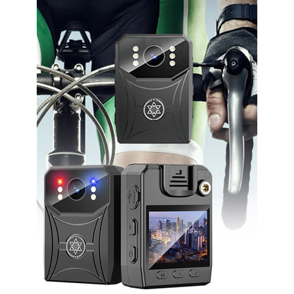 18 Hour 1080P Camcorder Mini Police Body Camera HD 120° Video DVR IR Night Cam