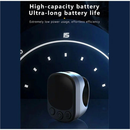 Auto Screen Clicker Bluetooth Ring Remote Wearable Controller Video Scrolling White