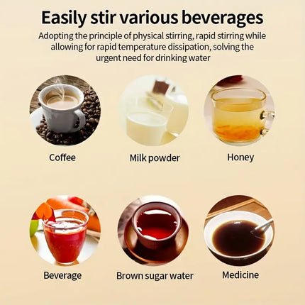 Self Stirring Mug Cup Auto Mixing Stir Coffee Milk Tea Automatic Electric 380ML