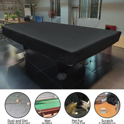Waterproofs Billiard Pool Table Cover Outdoor Dustproof Pool Table Cover 7FT